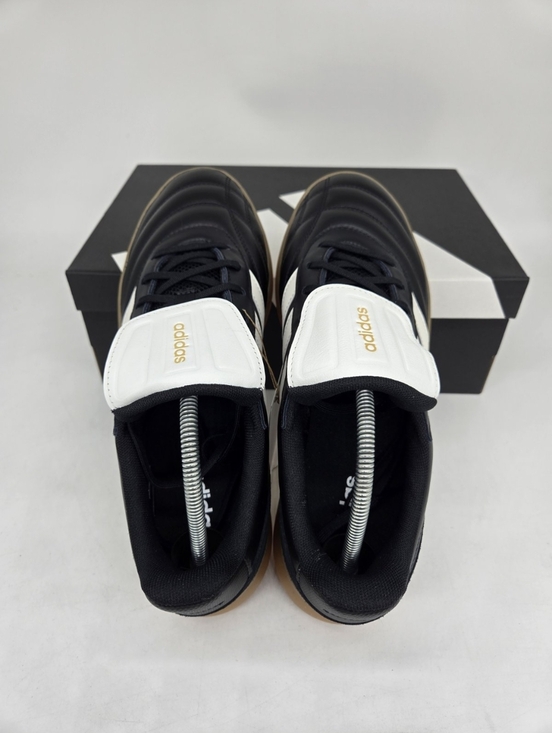 adidas Men\'s Barreda Mundial HQ2351 Black White Gum Shoes Size 12 New